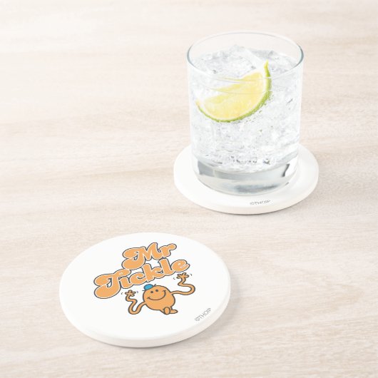 Herr Tickle | Jiggling Arms Getränkeuntersetzer (Seite)