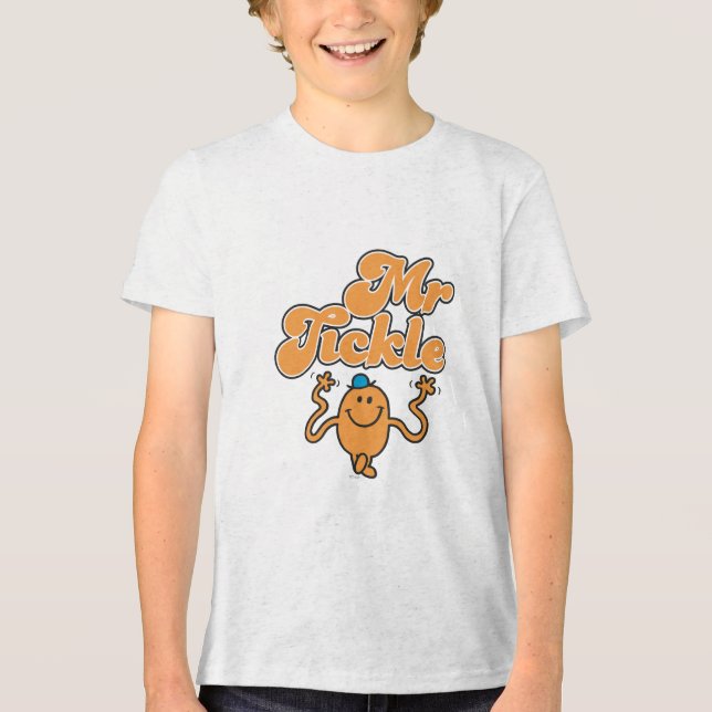 Herr Tickle | Jiggling Arms Tri-Blend Shirt (Vorderseite)