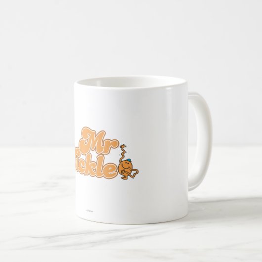 Herr Tickle | Long Wave Hello Kaffeetasse (VorderseiteRechts)