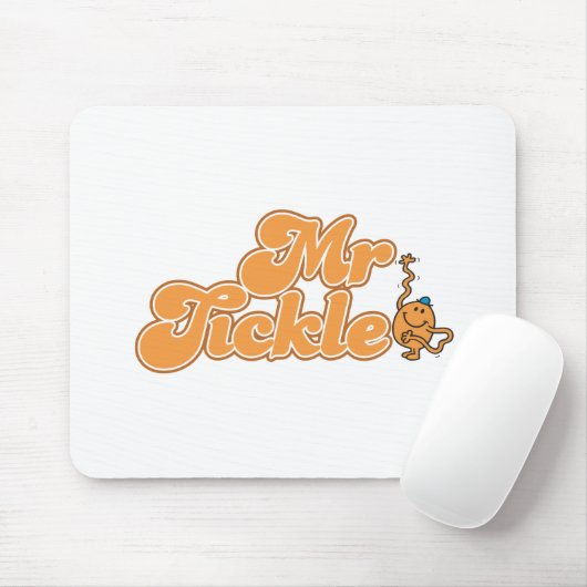 Herr Tickle | Long Wave Hello Mousepad (Mit Mouse)
