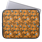 Herr Tickle | Orange Tickle Pattern Laptopschutzhülle (Vorderseite)