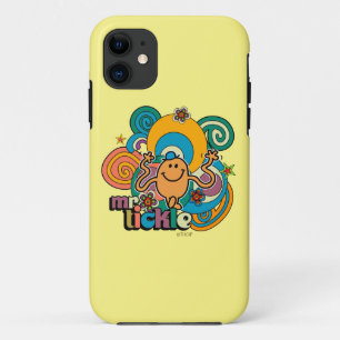Herr Tickle   Psychedelische Wirbel, Sterne & Blum Case-Mate iPhone Hülle