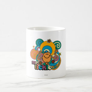 Herr Tickle Psychodelische Schwirre, Sterne & Bl Kaffeetasse