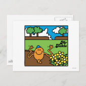 Herr Tickle | Spaß im Freien Postkarte (Vorne/Hinten)
