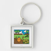 Herr Tickle | Spaß im Freien Schlüsselanhänger (Vorne)