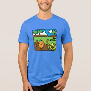 Herr Tickle   Spaß im Freien Tri-Blend Shirt