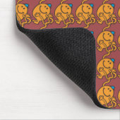 Herr Tickle | Viele Gesichter Mousepad (Ecke)