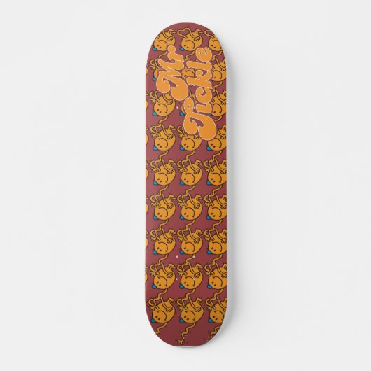 Herr Tickle | Viele Gesichter Skateboard (Vorne)