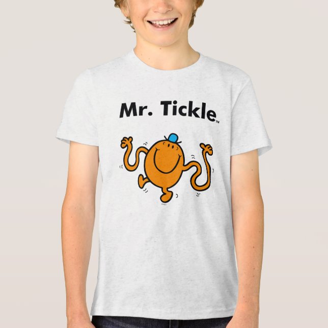 Herr Tickle Will Tickle Herr-Men | Tri-Blend Shirt (Vorderseite)