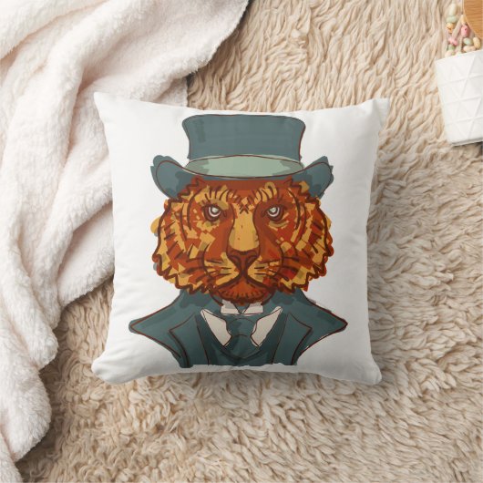 Herr Tiger Kissen (Decke)