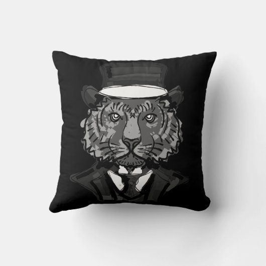 Herr Tiger Kissen (Rückseite)