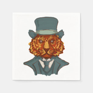 Herr Tiger Serviette