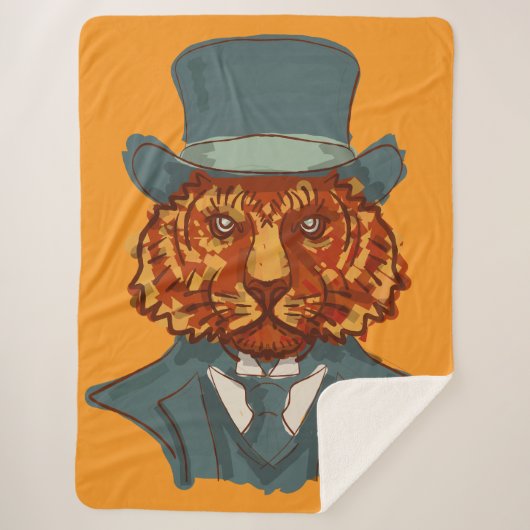 Herr Tiger Sherpadecke (Vorderseite)