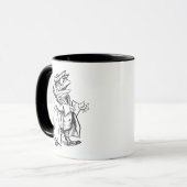 Herr Toad bereitet sich auf die Fahrt vor - Der Wi Tasse (Vorderseite Links)