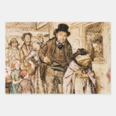 Herr Toad kauft ein Ticket von Arthur Rackham Geschenkpapier Set (Vorderseite 3)