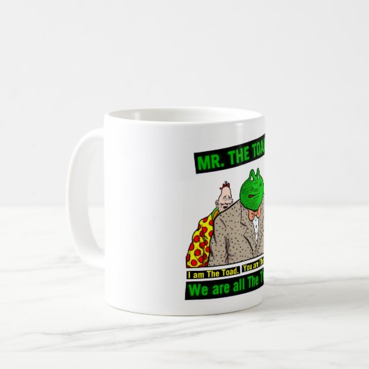 Herr Toad Mug Kaffeetasse (Vorderseite Links)