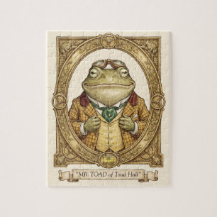Herr Toad von Toad Hall Wind in den Weiden Puzzle