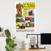 Herr Toad wird Ihr Leben verändern! Poster (Heimbüro)