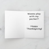 Herr Tom Feiertagskarte (Innenseite)