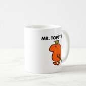 Herr Topsy-Turvy | Updown Hat & Cane Kaffeetasse (VorderseiteRechts)