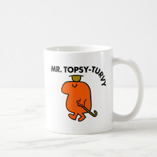 Herr Topsy-Turvy   Updown Hat & Cane Kaffeetasse
