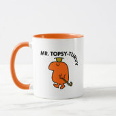 Herr Topsy-Turvy | Updown Hat & Cane Tasse (Links)