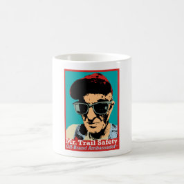 Herr Trail Safety, Weg-Marke Botschafter Kaffeetasse
