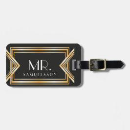 Herr Travel Luggage Tag | Gatsby inspiriert Gepäckanhänger