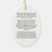 Herr Truman Keramik Ornament (Hinten)