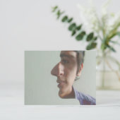 Herr Two Face Postkarte (Stehend Vorderseite)