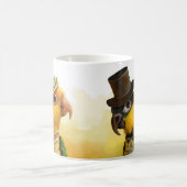 Herr u. Frau Caique Realistic Painting Kaffeetasse (Mittel)