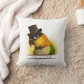 Herr u. Frau Caique Realistic Painting Kissen (Decke)