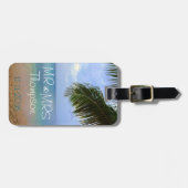 Herr u. Frau der Reise-| des Gepäckanhänger-| der Gepäckanhänger (Vorderseite horizontal)