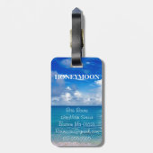 Herr u. Frau der Reise-| des Gepäckanhänger-| der Gepäckanhänger (Rückseite vertikal)