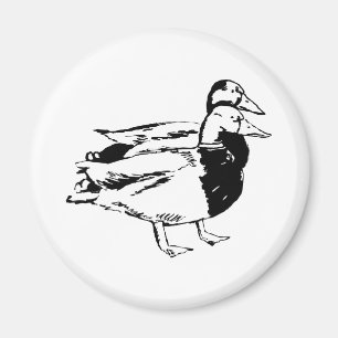 Herr u. Frau Duck Magnet