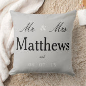 Herr u. Frau est. Kissen (Decke)