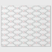 Herr u. Frau Hochzeit Geschenkpapier (Flach)