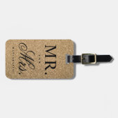 Herr u. Frau Imitat-Glitter wed eben Gepäckumbau Gepäckanhänger (Vorderseite horizontal)