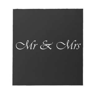 Herr u. Frau Notizblock