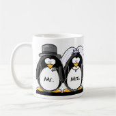 Herr u. Frau Penguin Kaffeetasse (Links)