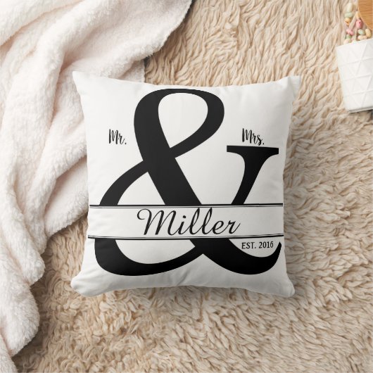 Herr u. Frau Personalized Kissen (Decke)
