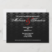 Herr u. Frau Rocker - kundenspezifische Hochzeit Einladung (Rückseite)