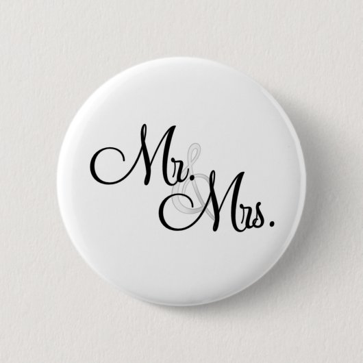 Herr u. Frau Unique Items Button (Vorderseite)