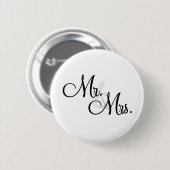 Herr u. Frau Unique Items Button (Vorne & Hinten)