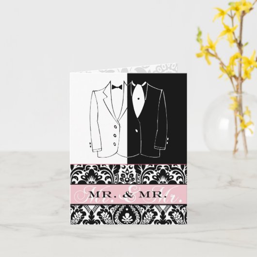 Herr u. Herr II Karte (Gelbe Blume)