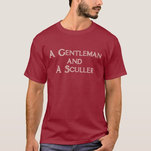 Herr-u. Sculler-Dunkelheits-T - Shirt (Vorderseite)