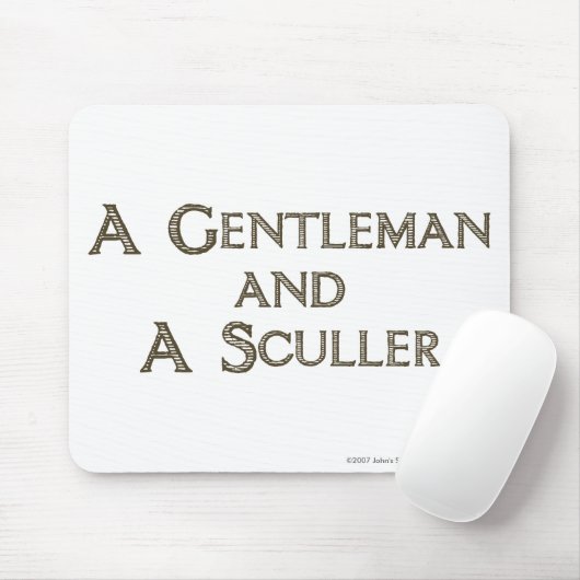 Herr u. Sculler Mousepad (Mit Mouse)