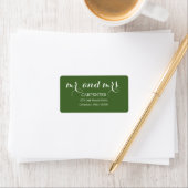 Herr und Frau Address Labels Adressaufkleber (Insitu)