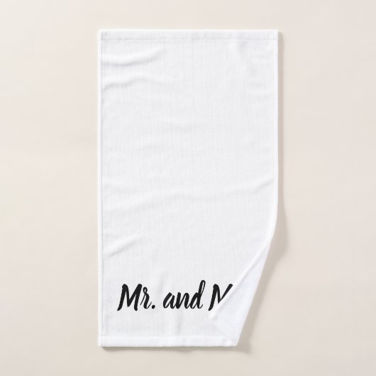 Herr und Frau Badhandtuch Set (Handtuch)