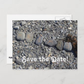 Herr und Frau Beach Rocks im Bar Harbour Postkarte (Vorne/Hinten)